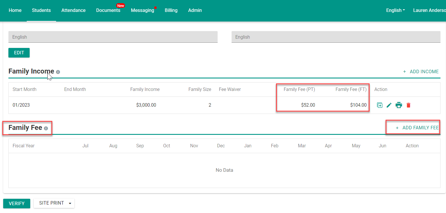 CareConnect Enterprise How to Assess Family Fees MCT Technology, Inc.