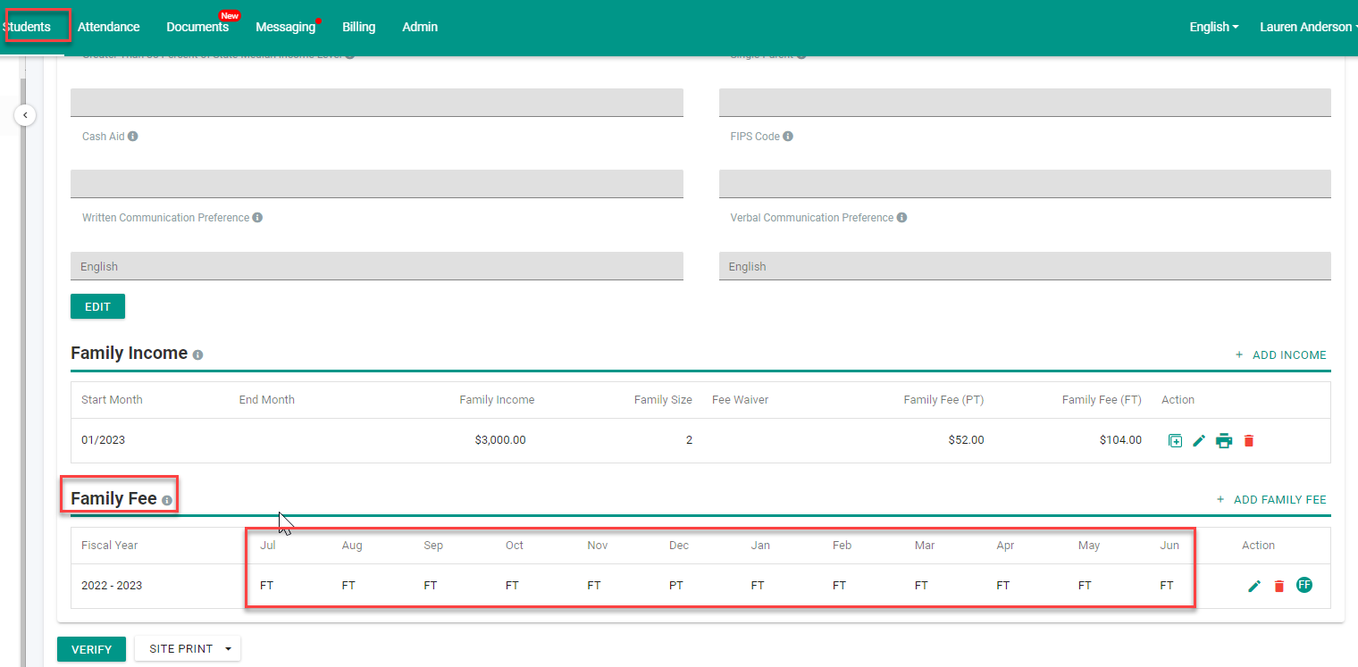 CareConnect Enterprise How to Assess Family Fees MCT Technology, Inc.
