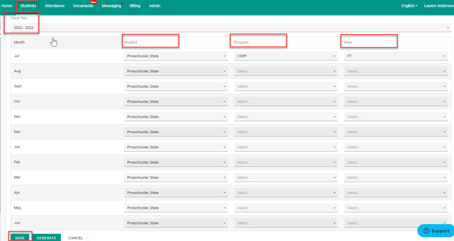 CareConnect Enterprise How to Assess Family Fees MCT Technology, Inc.