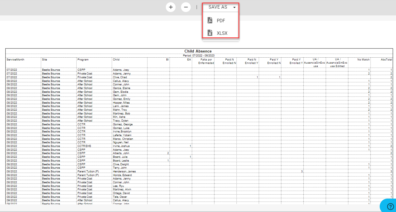 CareConnect (Web) - How To Run An Attendance/Absences Report For A ...